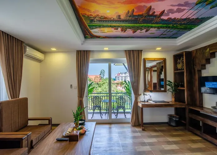 Отель Les Bambous Village Сиемрип